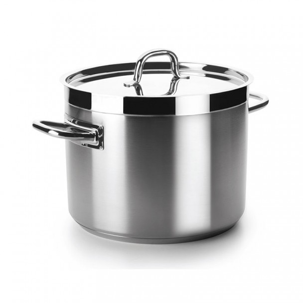 Olla Profesional Baja con Tapa Chef-Luxe