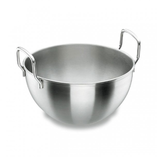 Caldero Semi-Esférico con Asas Inox 18/10