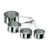 Juego 4 Cazos de Medidas Inox 18% Cr.