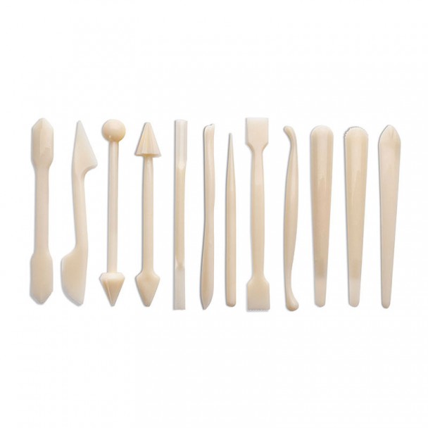 Estecas Decoración Fondant Repostería 12 Piezas