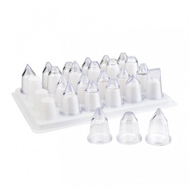 Set de 24 Boquillas Acrílicas