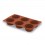 Molde Briochette 6 Cavidades 79 mm Silicona Pastryflex