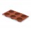 Molde Semiesférica 6 Cavidades Silicona Pastryflex