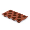 Molde Mini Muffin 11 Cavidades Silicona Pastryflex