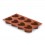 Molde Corazón 8 Cavidades Silicona Pastryflex