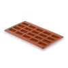 Molde Rectángulo Pequeño 20 Cavidades Silicona Pastryflex