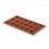 Molde Mini Savarin 15 Cavidades Silicona Pastryflex