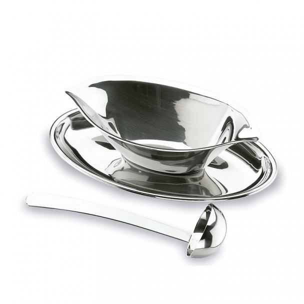 Salsera Luxe con Cacillo Inox