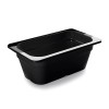 Cubeta Melamina Gastronorm 1/4 Negra