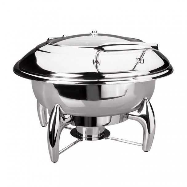 Chafing Dish Luxe Redondo Inox