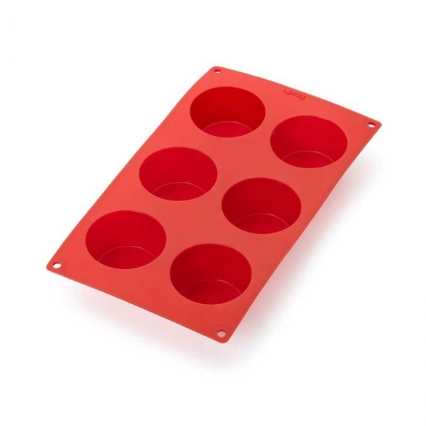 Molde Muffins 6 Cavidades