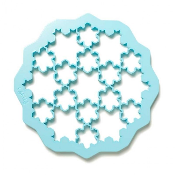 Molde Cortador Galletas Copos de Nieve