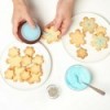 Molde Cortador Galletas Copos de Nieve